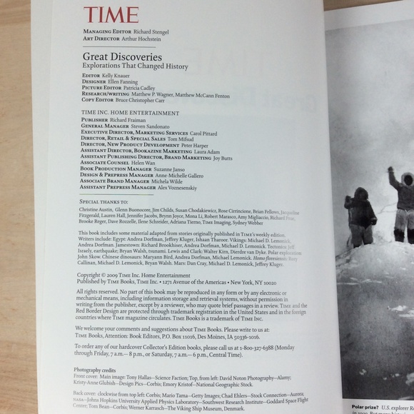 Time Magazine Great Discoveries Explorations That Changed History 2009 - Picture 7 of 7